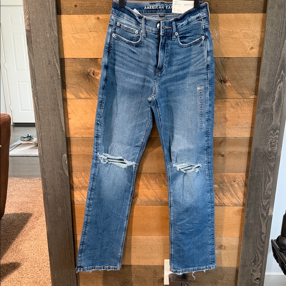 American Eagle Distressed Blue Jeans